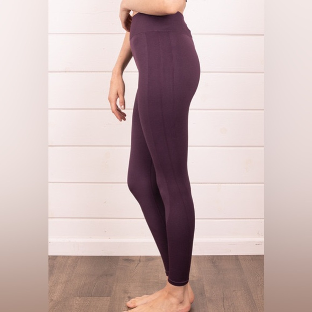 🆕 NWT Z Supply Plum Walk Out Seamless Legging - Picture 2 of 11